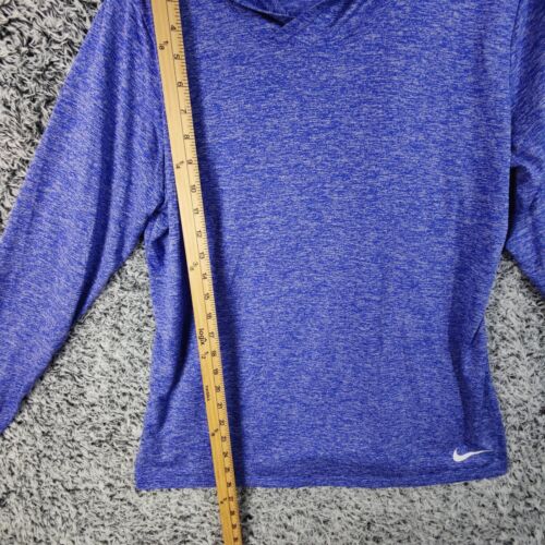 Nike Dri-Fit Hoodie Pullover Athletic Activewear Layering Top Womens Size XL - Picture 4 of 9