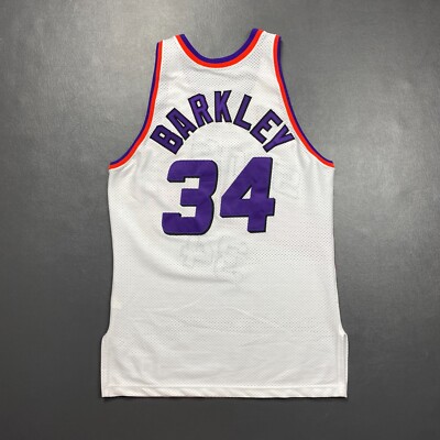 美品！PHOENIX SUNS Charles Barkley jersey Vintage Champion Phoenix Suns Charles Barkley Jersey Size 44 Black