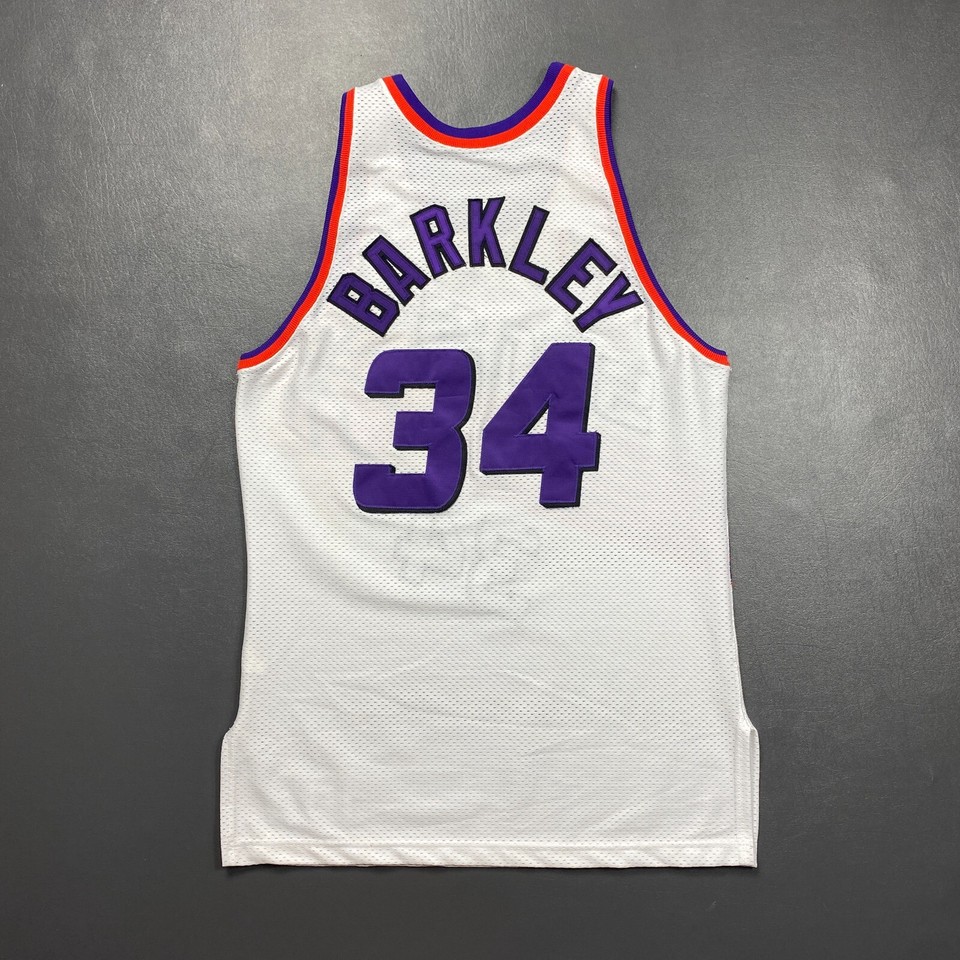 100 Authentic Charles Barkley Vintage Champion Phoenix Suns Jersey 