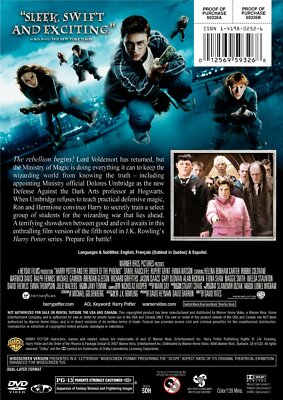 DVD - Sci-Fi - Harry Potter and the Order of the Phoenix - Daniel