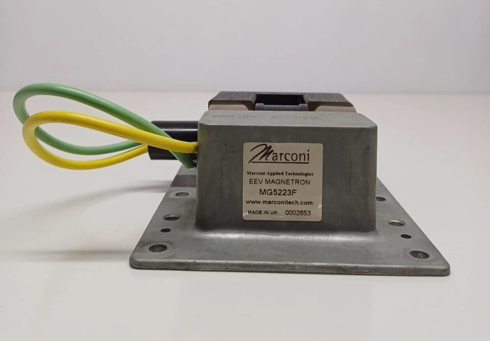 MARCONI MG5223F EEV MAGNETRON 0002653 MADE IN UK - Image 2 of 4