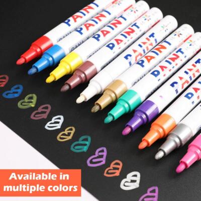 Waterproof Permanent Paint Marker Pen For Car Tyre Tire Tread  