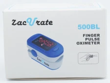 Zacurate 500BL Series Fingertip Pulse Oximeter Blood Oxygen Monitor