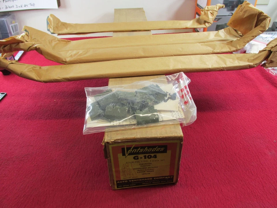 Nuevo de Lote Antiguo 1975 1976 Ventana Ventanas Chevy Pontiac Oldsmobile 88 Buick Lesabre G-104 Foto 2 de 4