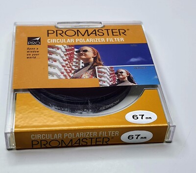 Genuine Pro 67mm Circular Polarizer CPL Glass Lens Filter Japan Polarizing PL-C