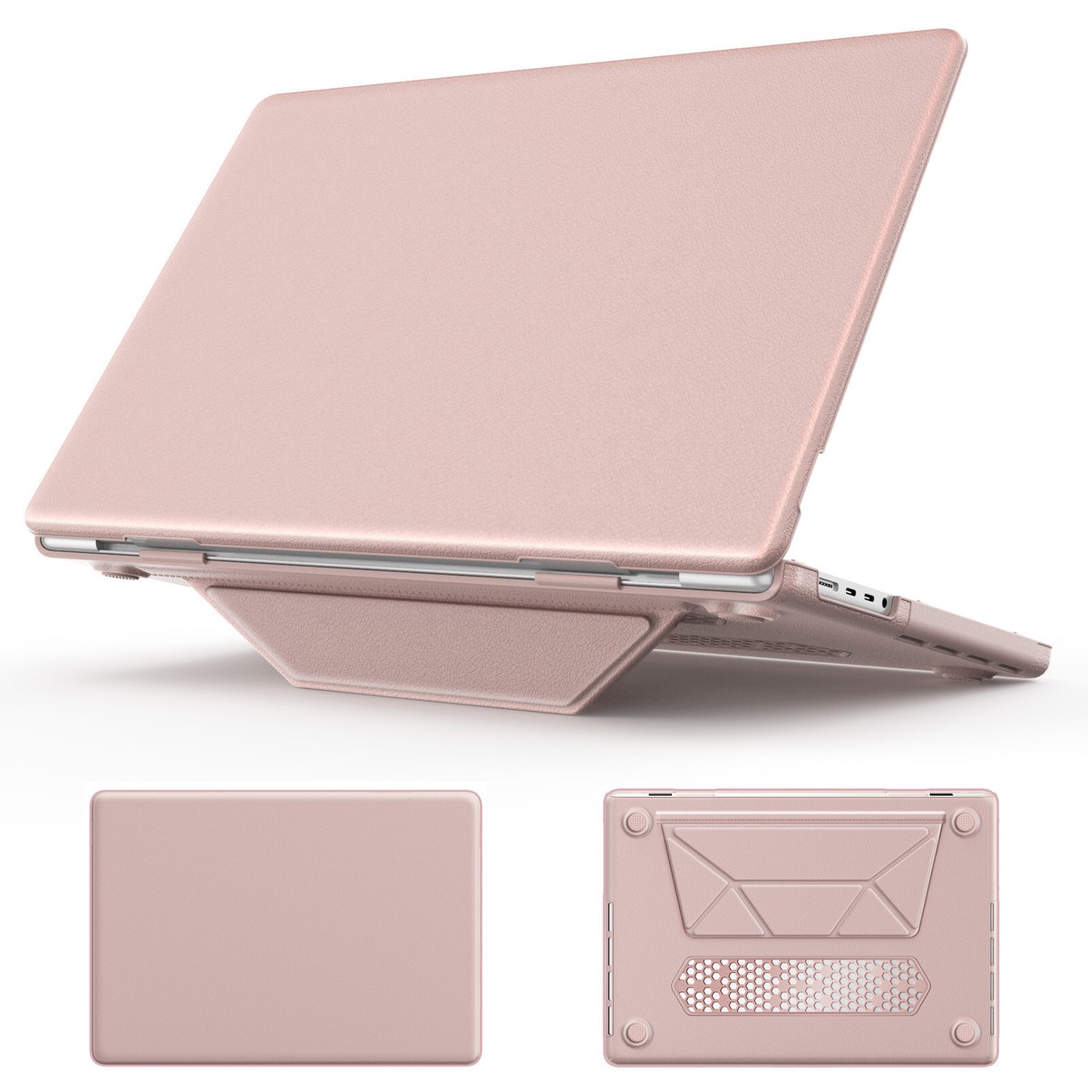 New For MacBook Air 13/Pro 14 15 16 M4 Commercial Leather Sleeve