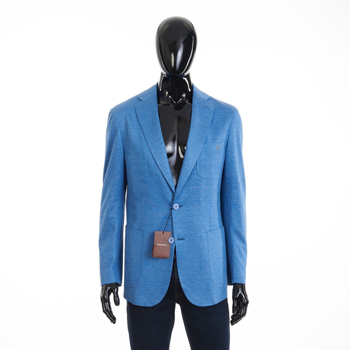STEFANO RICCI 5150$ Two Button Jacket, Blazer Silk Linen