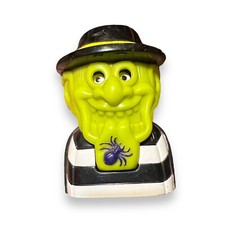 McDonalds Happy Meal Halloween Toy Candy Monster Dispenser Hamburgler 1998 Vtg