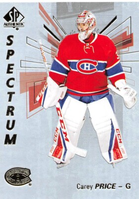 2016-17 SP Authentic Spectrum FX #S2 Carey Price Canadiens