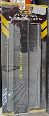 NEW General Tools 833 DIY 10  Contour Gauge Profile Shape Duplicator Outline