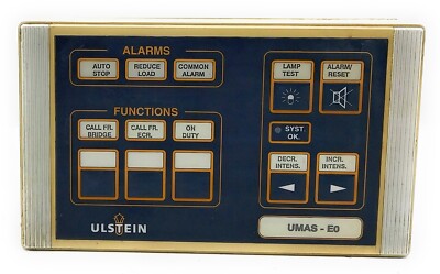 Ulstein UMAS-E0 Control Panel 131877 | eBay