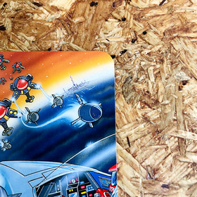 Konami Character Card "Falsion" For Nintendo Famicom Disk System