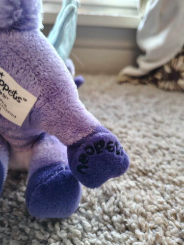NEOPETS LIMITED TOO 2004 Purple Faerie Ixi Goat 7.5" PLUSH - Picture 9 of 11