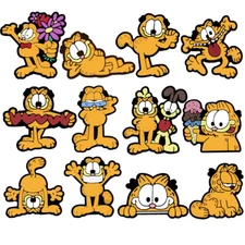 Garfield Croc Shoe Charms Set of 12