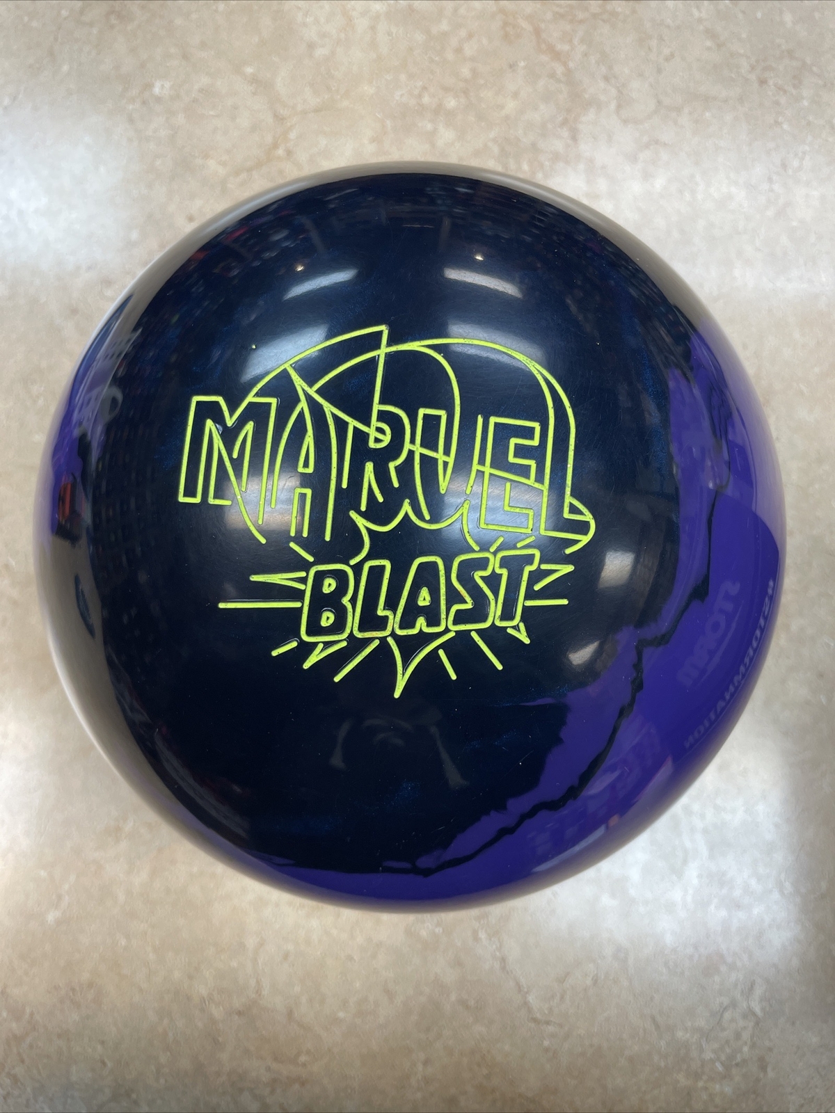 14lb NIB Storm MARVEL BLAST XBLEM New 2nd Quality Bowling Ball eBay