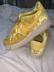 velvet air force 1 yellow