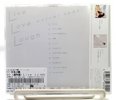 Live Love Laugh / 早見沙織 Saori Hayami (はやみん) [CD][OBI] Voice