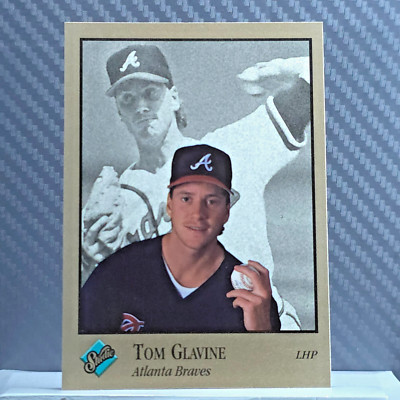 Tom Glavine 1992 Leaf Studio #4 - Braves