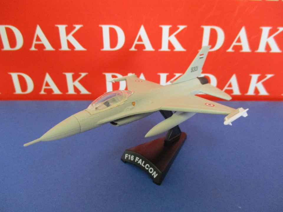 Die cast 1/126 Modellino Aereo Aircraft Lockheed F-16A Egyptian Air Force 1982 - Immagine 2 di 4