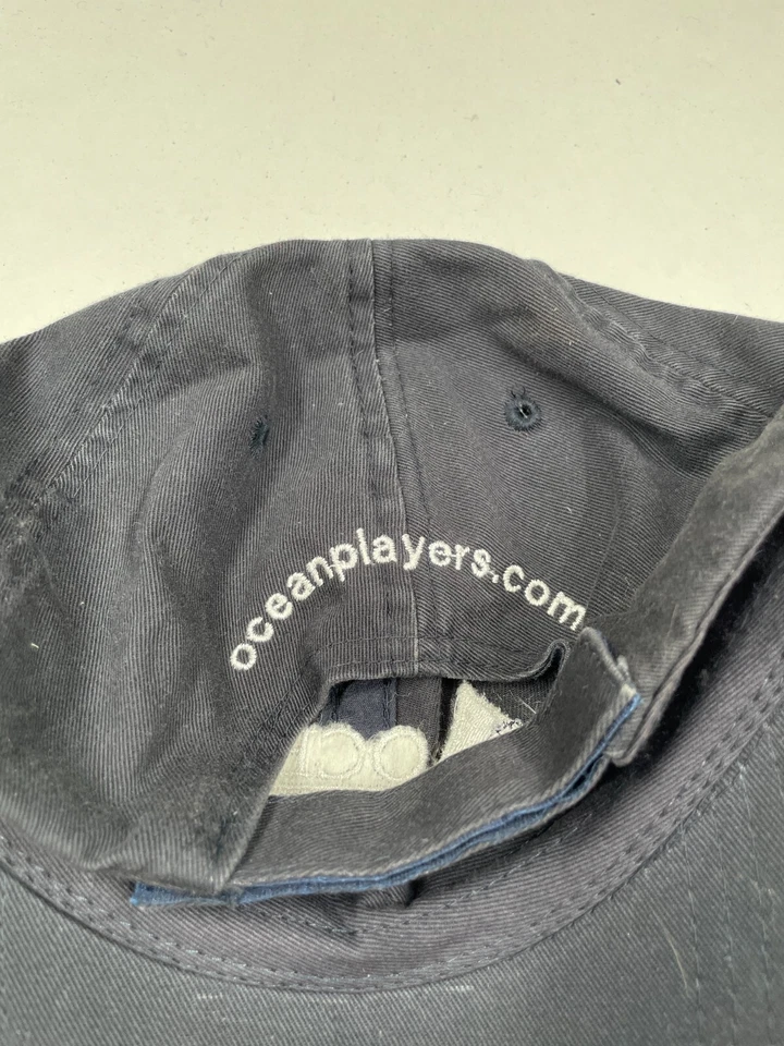 Gorra Promocional Ocean Players Club Por Bullet Line Spades Juego Logo Correa Trasera Foto 4 de 4