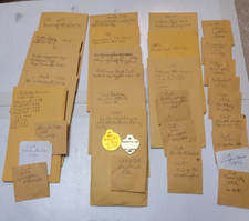 ABOUT 75 PET CAT COLLAR TAGS 1970's 80's 90's SEE PICTURES TGB3