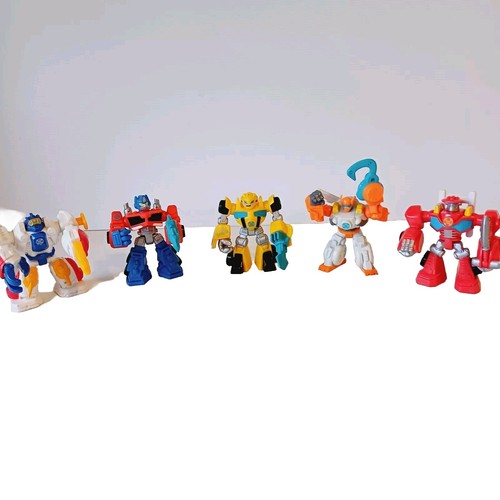 Lot Transformers Rescue Bots Playskool Heroes X5 - Picture 7 of 12