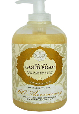 Nesti Dante Liquid Soap 60th Anniversary Gold Leaf 500 ml