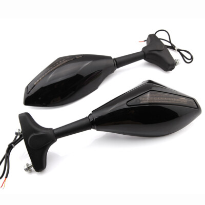 2x For Honda Blackbird CBR1100XX 1997-2003 Gloss Side Mirrors +