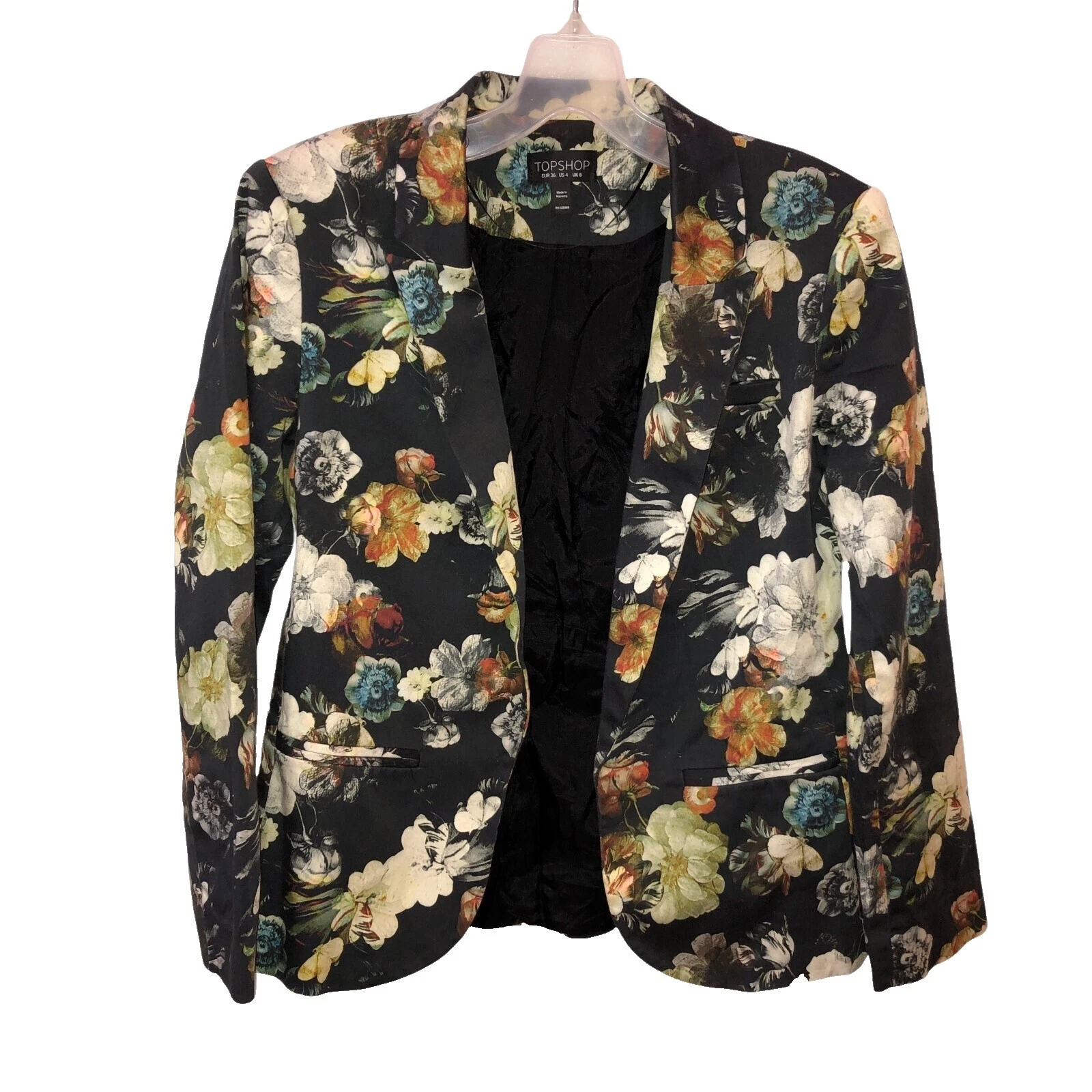Topshop Floral abrigos, chaquetas y chalecos para Mujeres