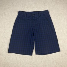 Lululemon Shorts Mens 30 Chino Golf Blue Black 10 Inseam