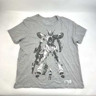 Boomslank Zero Frame Behance Mecha Anime Graphic T-Shirt Men s Size 2XL