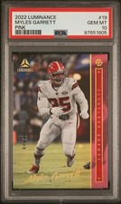 2022 Panini Luminance Football Myles Garrett Pink 9/10 GEM MT 10