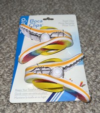 2 O2COOL BOCA CLIPS Tie Dye Rainbow Flip Flop...