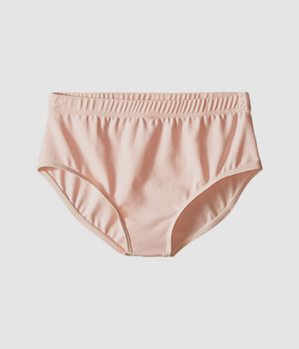 $96 Capezio Kid's Girl's Pink Solid Classic Stretch Dance Brief Size Small - Picture 3 of 3