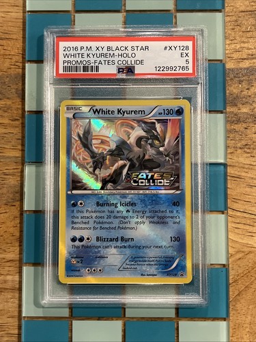White Kyurem graded PSA 5 for sale on eBay