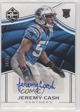 2016 Panini Limited Rookie Spotlight Silver 30/35 Jeremy Cash #161 Auto 0f8