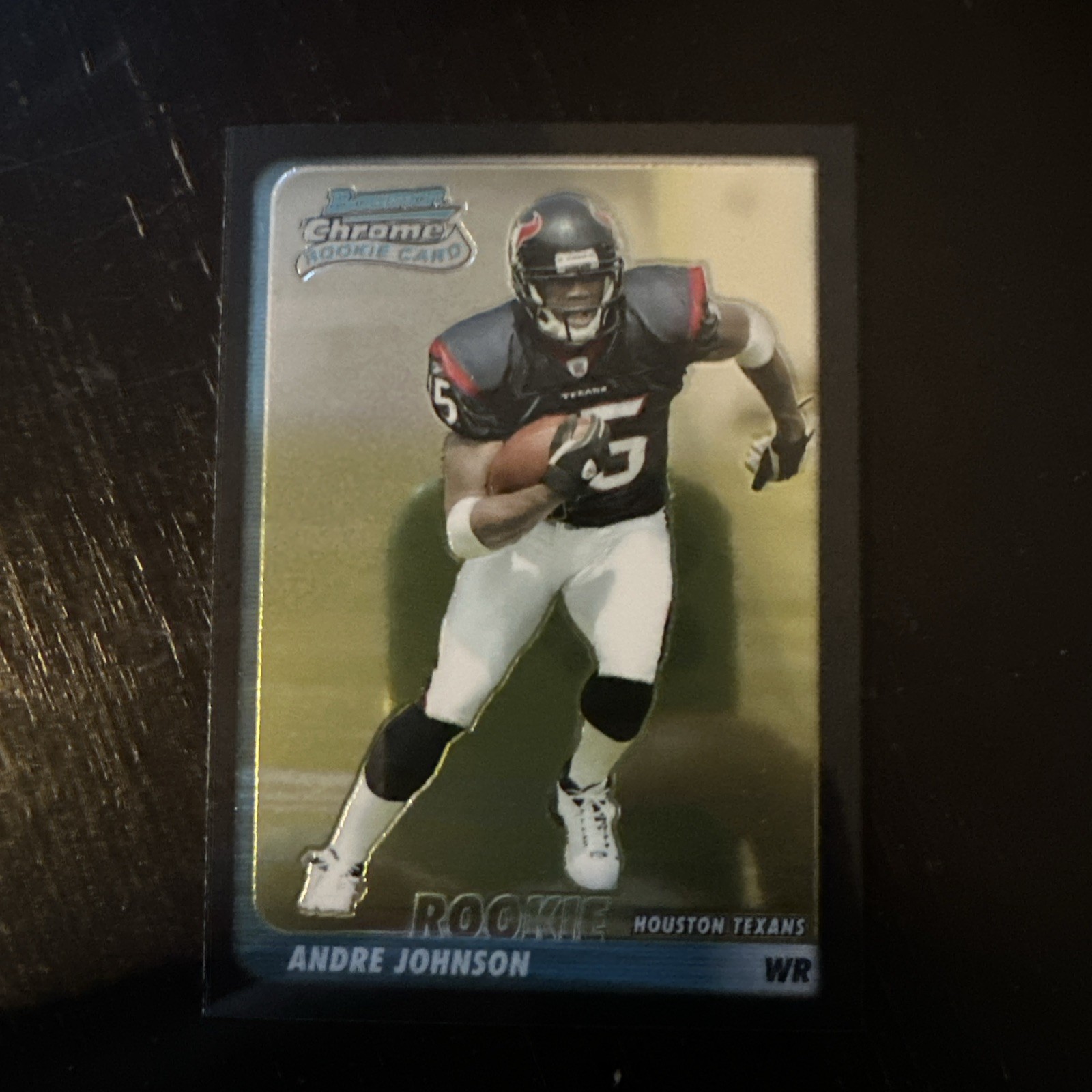 2003 Bowman Chrome Andre Johnson Rookie Card #195 HOF