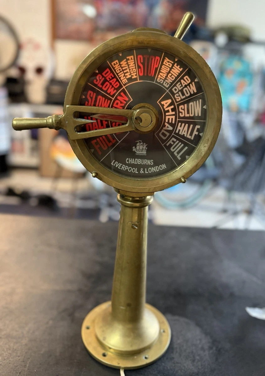 Engine Order Telegraph Antique Maritime Telegraphs for sale | eBay