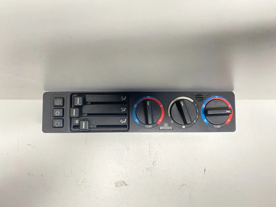 1989-1995 BMW 525i TEMPERATURE CLIMATE CONTROL OEM, 655-50477 - Image 2 of 4