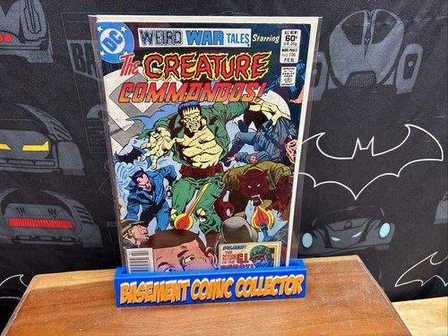 Weird Ware Tales The Creature Commandos! #108 DC 1982 mit G.I.Robot