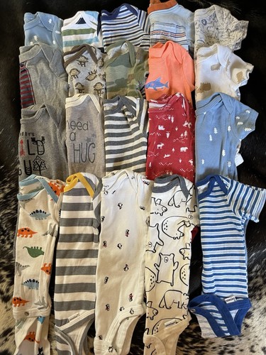 Huge Infant Boys Lot 0 3 Months 0-3 Mixed Seasons Some Name Brands 75+ Pieces!! - Bild 8 von 10