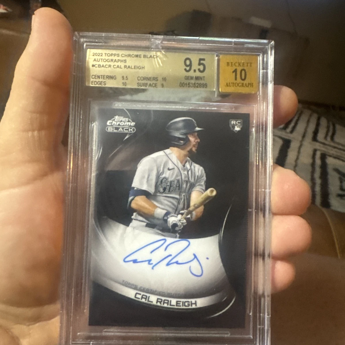 2022 Topps Chrome Black - Cal Raleigh #CBA-CR for sale | eBay