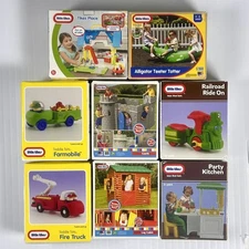 LITTLE TIKES Miniverse Series 3 Wave 1 Minis - Rare 8 Lot Miniature Collectible