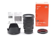 Near MINT in BOX Sony E 18-105mm f/4 G OSS PZ AF Lens For E Mount From JAPAN