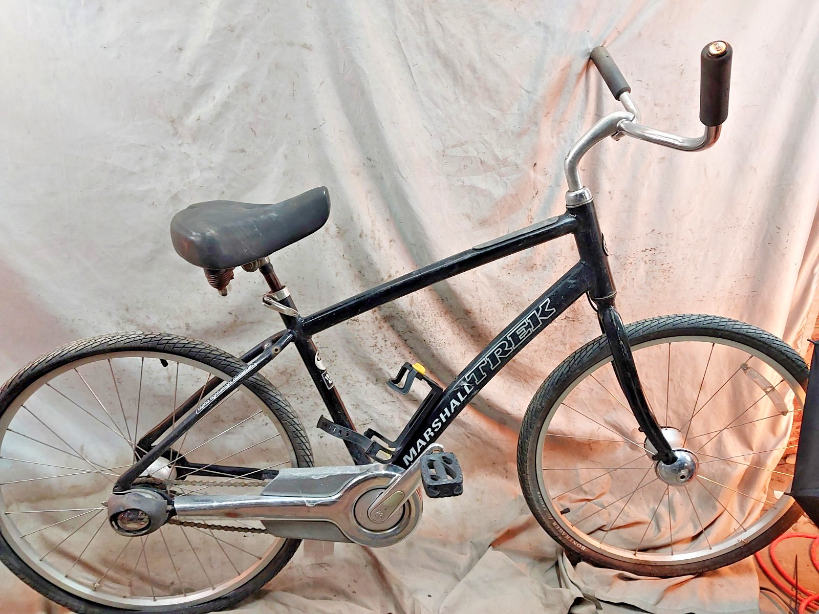 09' Trek Lime AUTOMATIC Comfort Hybrid Bike 18.5 Large 3 Speed Internal Hub Cafe