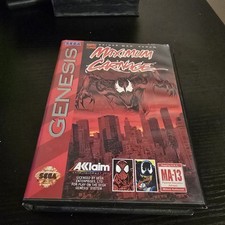 Spider-Man and Venom: Maximum Carnage (Sega Genesis, 1994) *No Manual*
