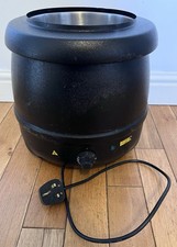 Buffalo 10 Litre Electric Soup Kettle Catering Curry Stew Mulled Wine Warmer