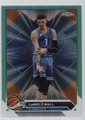 2023-24 Topps Chrome Aqua Refractor /199 LaMelo Ball #41 0d0q