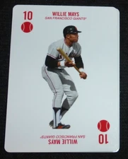 2020 TOPPS KENNY MAYNE SERIES 2 VARIATION 52-CARD GAME WILLIE MAYS 10 CLEAT SHOE