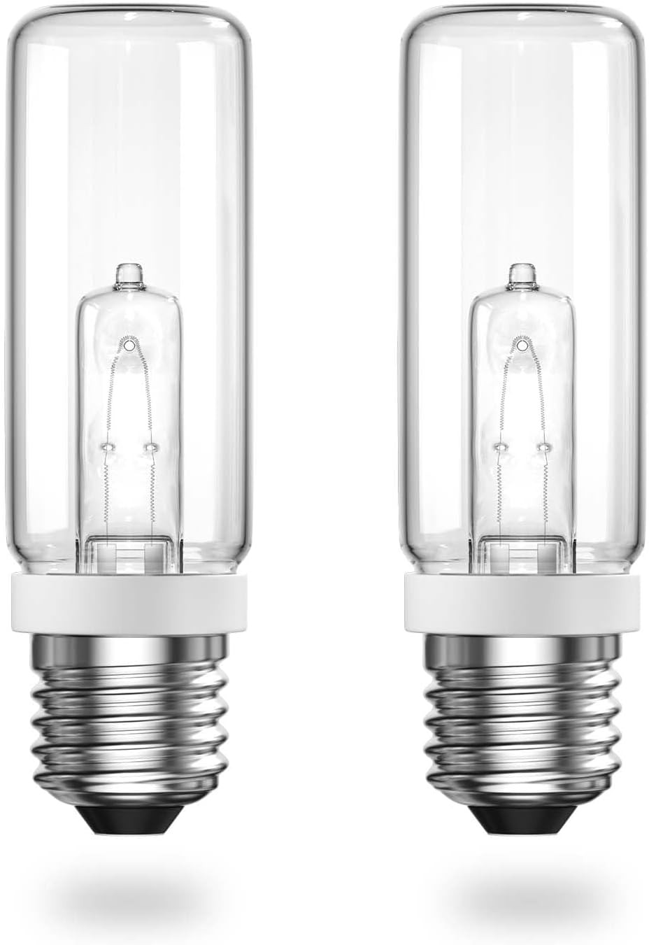 200W Lampadina Alogena Tubolare E27 Bianco Caldo 2800K Dimmerabile 2820Lm Traspa